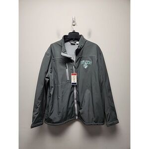 Clique Jacket ‎ Titans Adult XXL Gray Soft Shell Full Zip New